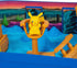 Pokemon Carry Case Lighthouse Exploration Backpack Playset