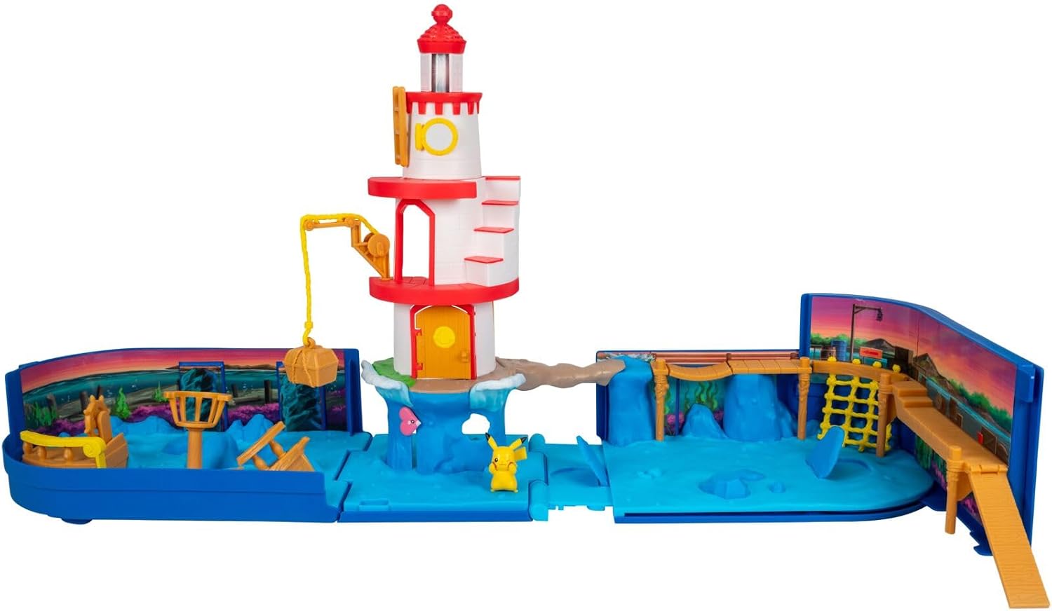 Pokemon Carry Case Lighthouse Exploration Backpack Playset