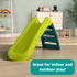 Junior Folding Slide for Toddlers and Children Outdoor Play Equipment GREEN/BLUE