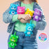 Basic Fun Care Bears Caring Cuties 15cm Plush Clip-On Soft Toy ? Surprise Collectible Care Bear