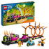 LEGO 60357 City Stuntz Stunt Truck & Ring of Fire Challenge with Flywheel-Powered Motorbike