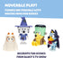 Bluey Figure 4-Packs, Halloween, 2.5 Inch Poseable Figures