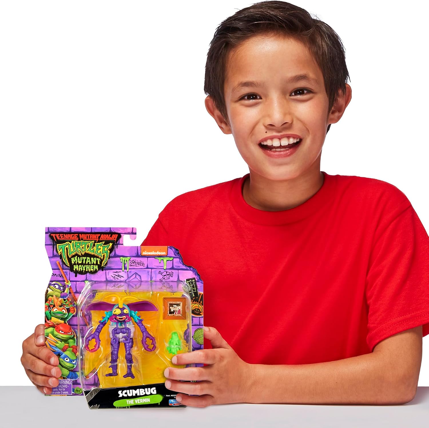 Teenage Mutant Ninja Turtles Mutant Mayhem 4Inch SCUMBUG Action Figure