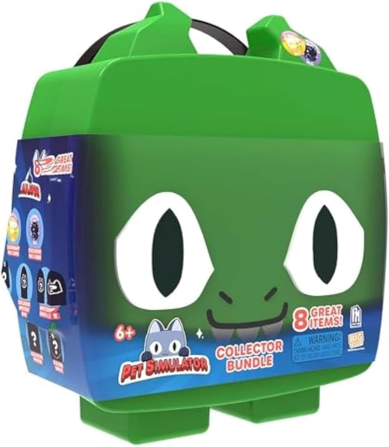 Pet Simulator Roblox Series 1,2 & 3 Limited Edition Cube Plush Lucky Blind Box Green Dragon 8 Piece Set S1