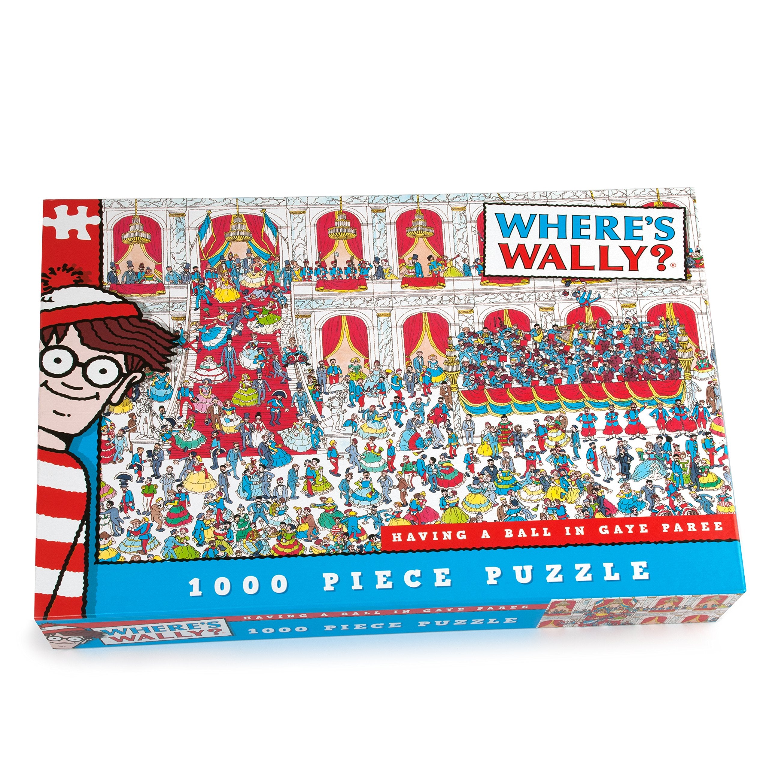 Paul Lamond Where?s Wally Having a Ball in Gaye Paree Puzzle 1000 Piece