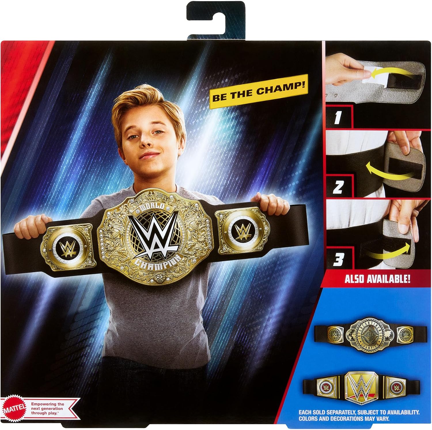 Mattel WWE Championship Title Belt Role Play Accessory