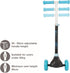 Evo Eclipse Light-Up 3 Wheeled Kids Scooter Blue