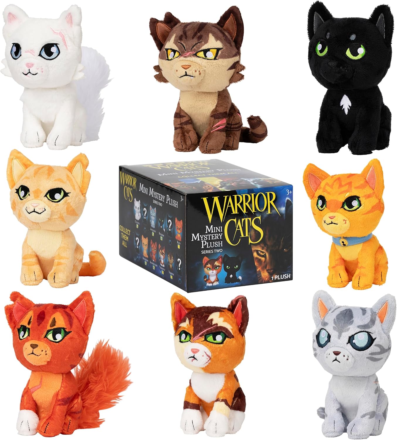 Warrior Cats 6Inch Mini Mystery Soft Plush Toy Series 2
