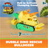 Paw Patrol The Dino Movie Rubble Dino Rescue Bulldozer Toy Truck