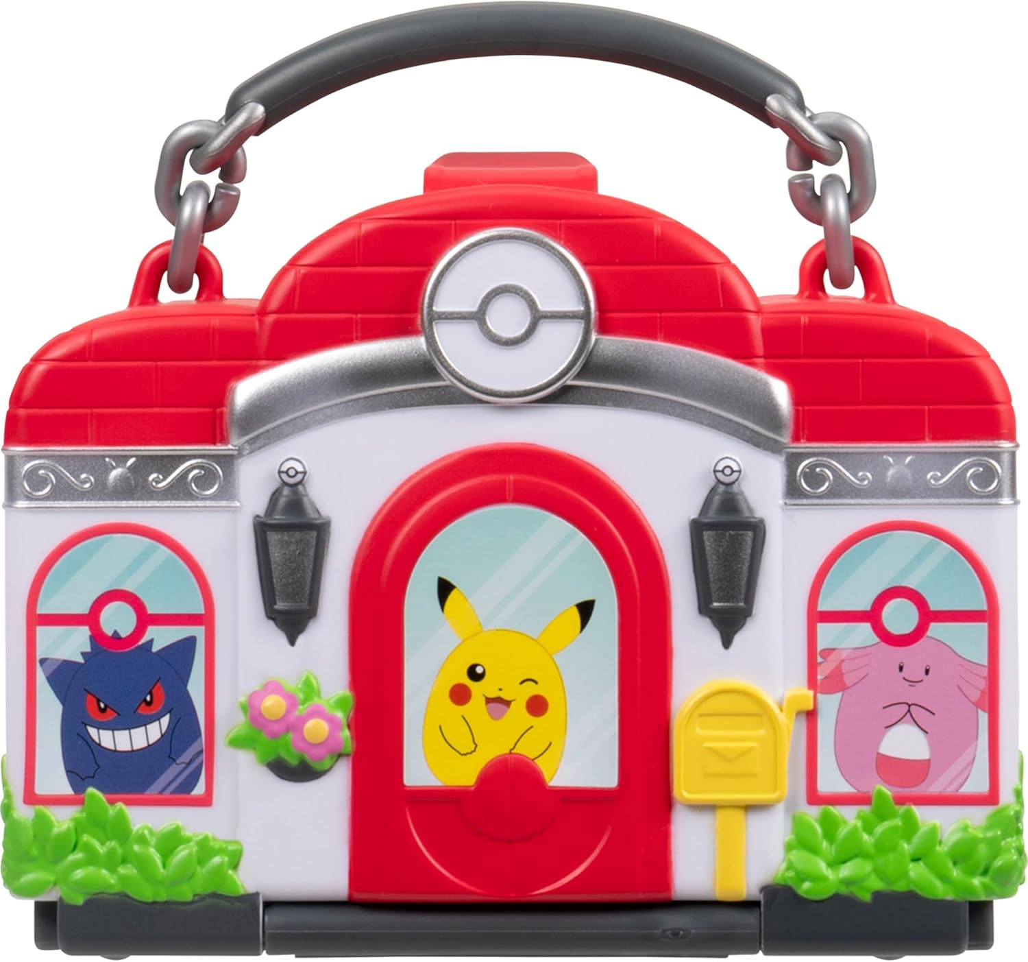 Squish-a-longs Pok�mon Center Playset with Pikachu, Chansey, Marill and Snorlax