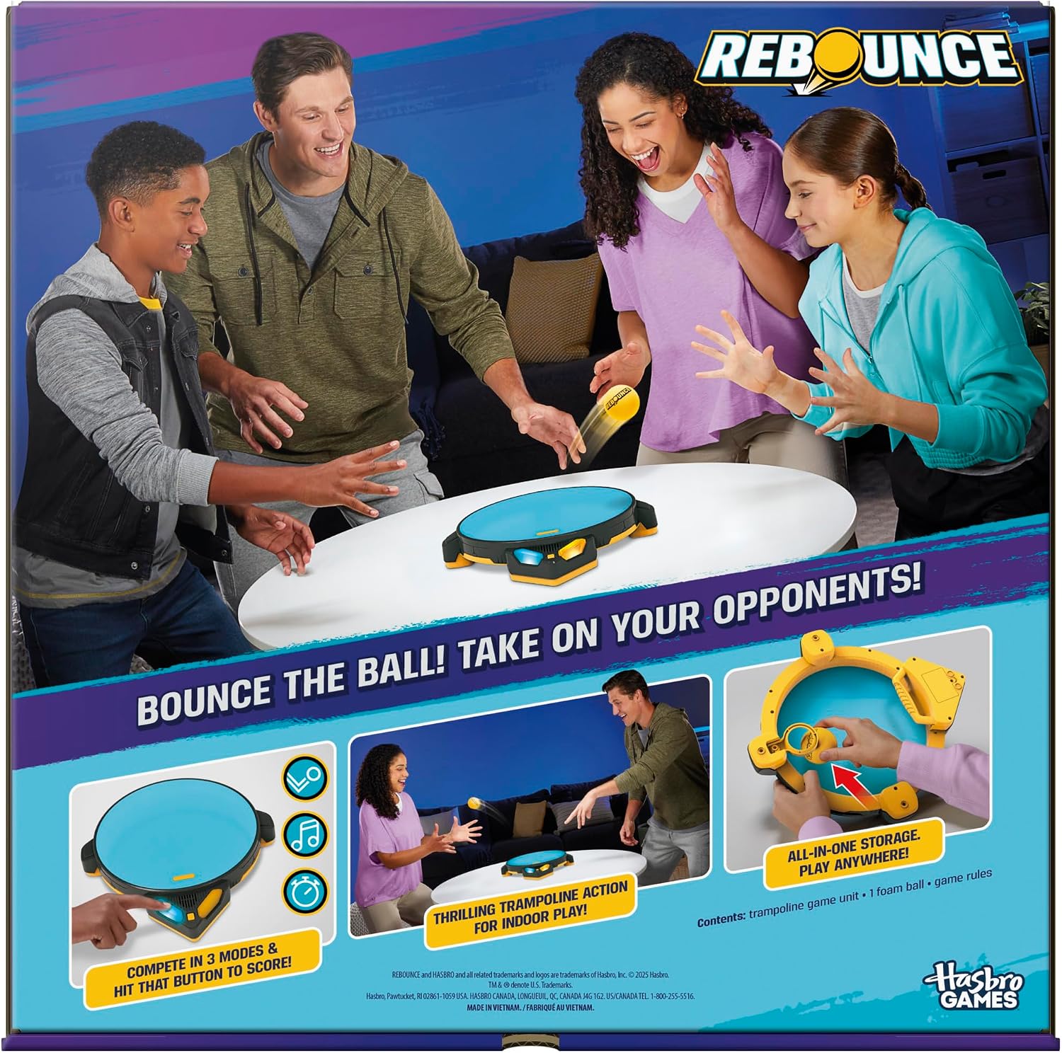 Rebounce Game Indoor and Outdoor Electronic Action Game