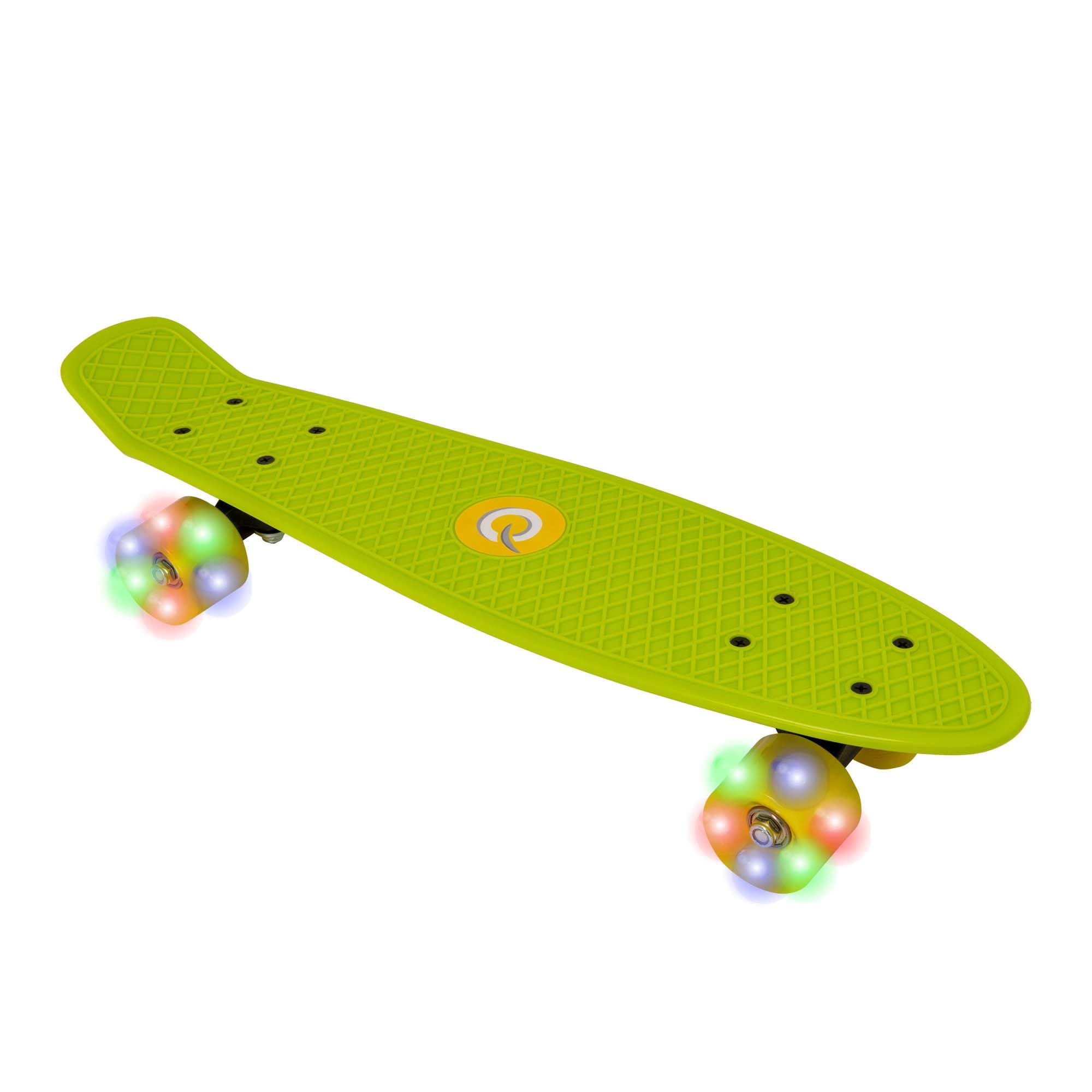 EVO 22Inch Light-Up Lime Green Penny Board