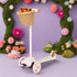 EVO Mini Cruiser Pink Scooter With Toy Basket For Kids