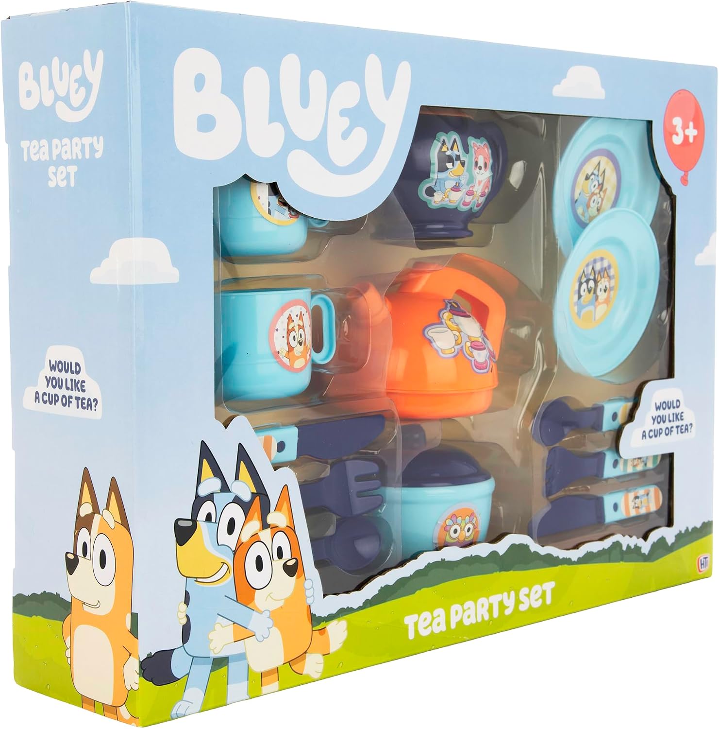 Bluey Tea Set Pretend Afternoon Tea Playset