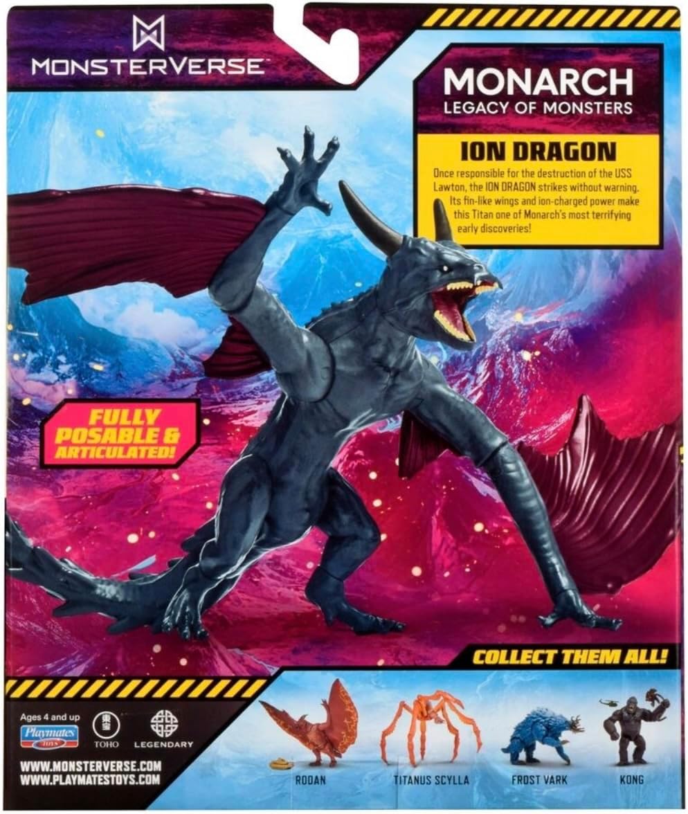 Playmates Monarch Legacy of Monsters Ion Dragon Figure
