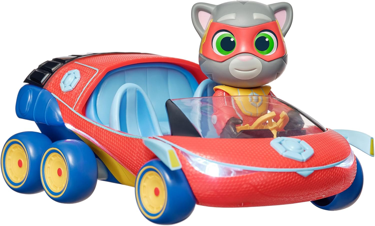 Talking Tom Heroes Suddenly Super 4-Inch Figure And Car Set