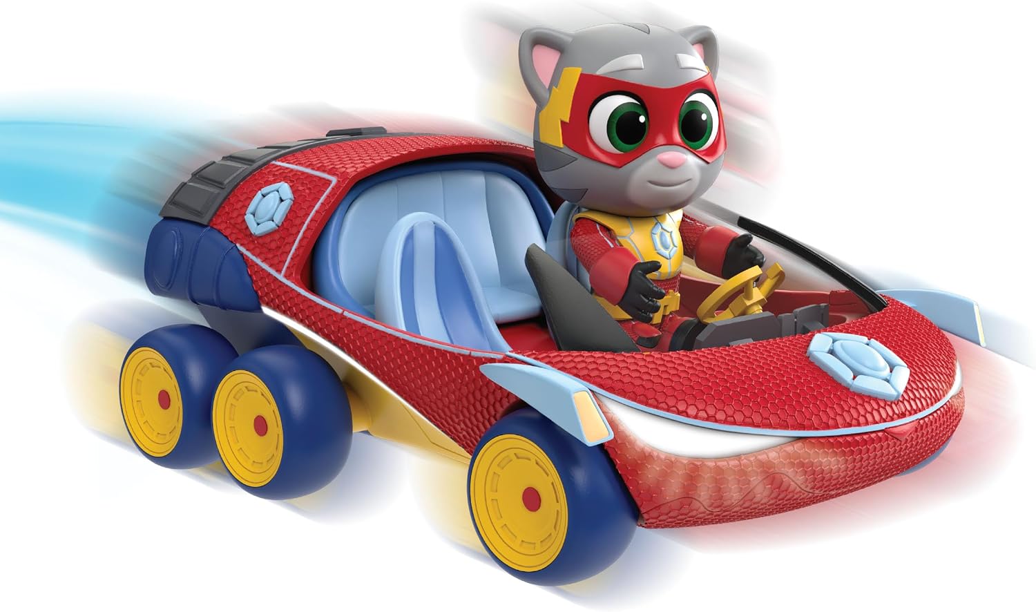 Talking Tom Heroes Suddenly Super 4-Inch Figure And Car Set