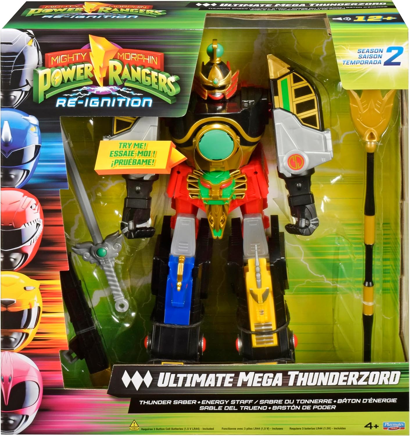 Power Rangers Ultimate Mega Thunderzord Action Figure
