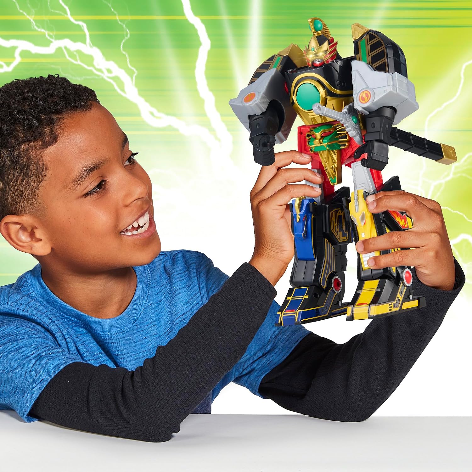 Power Rangers Ultimate Mega Thunderzord Action Figure