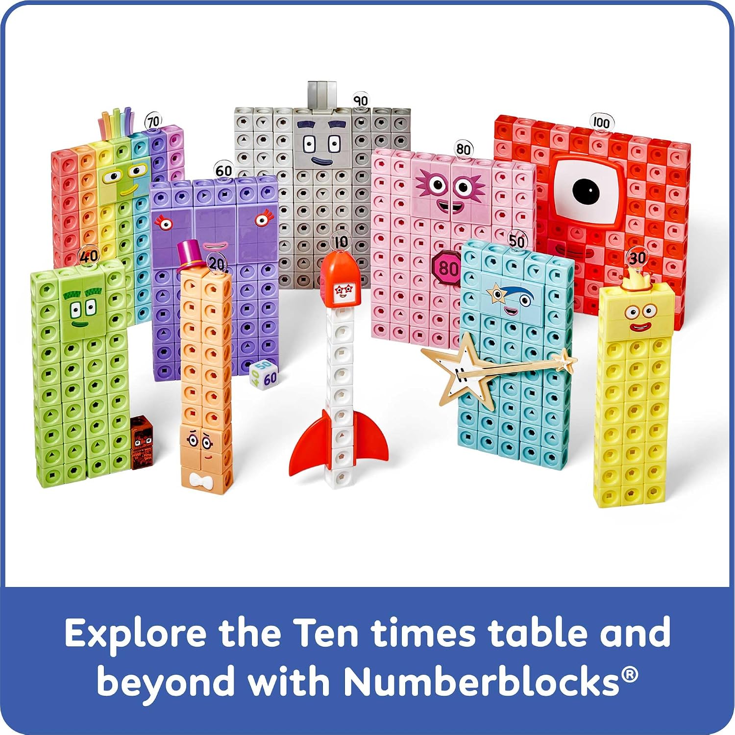 Numberblocks MathLink Cubes Activity Set 552 Mathlink Cubes