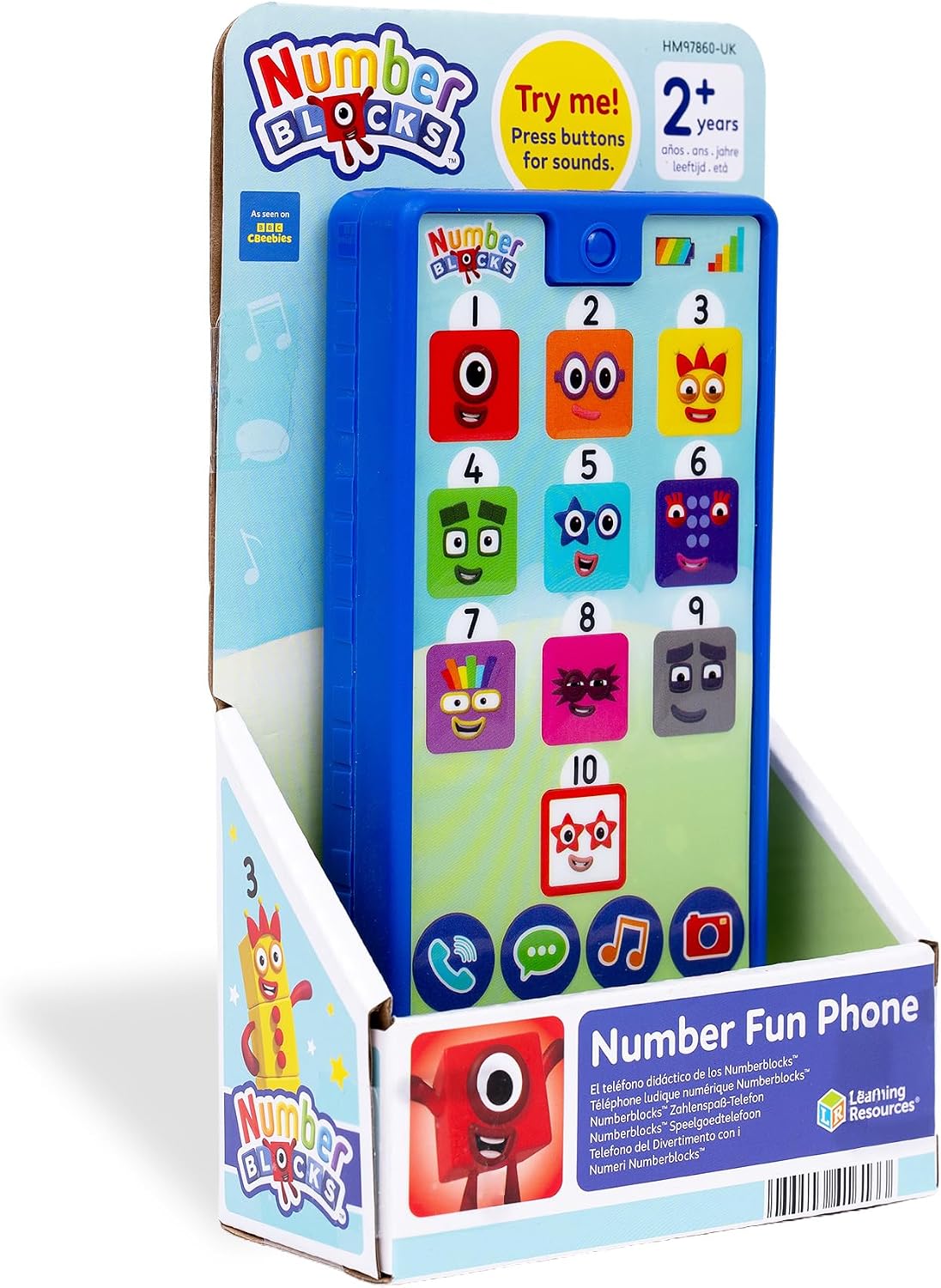 Learning Resources Numberblocks Let's Learn Phone