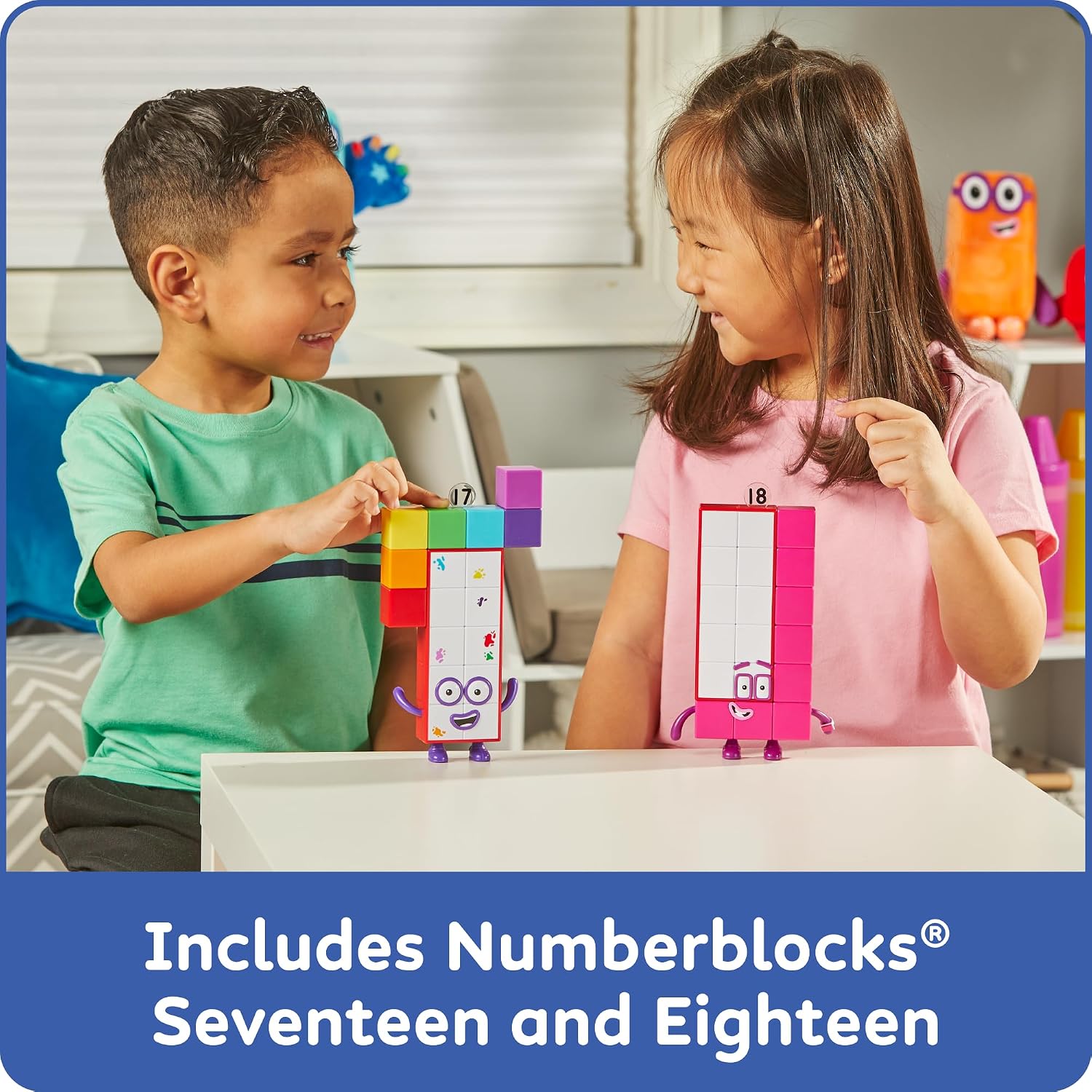 Learning Resources Numberblocks Seventeen And Eighteen Figures