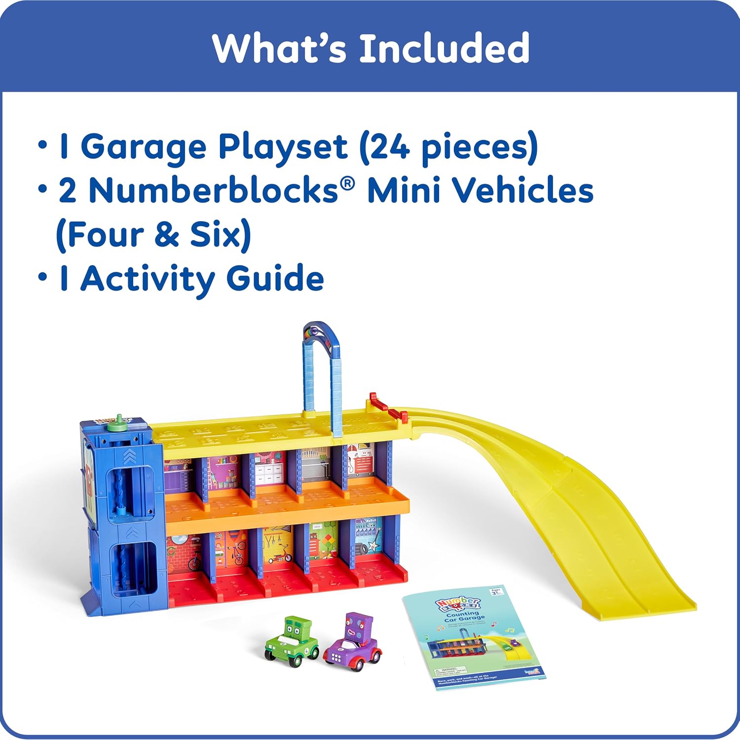 Learning Resources Numberblocks Counting Car Garage With Sound