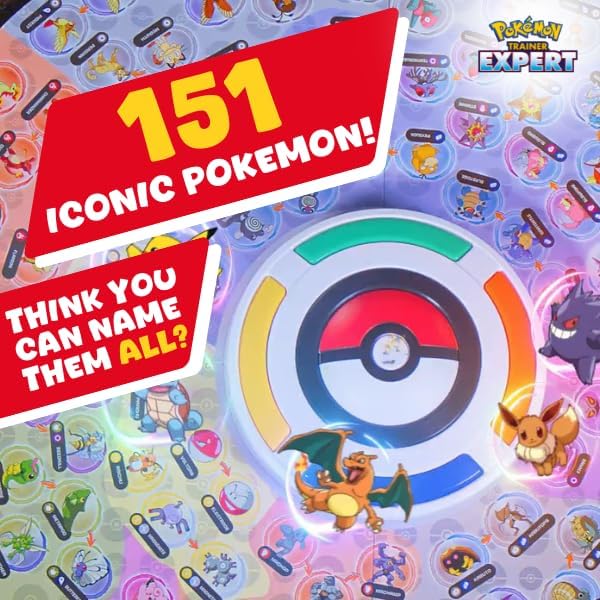 Pok�mon Trainer Expert Game, guess the character from Pokemon 151 - English Version