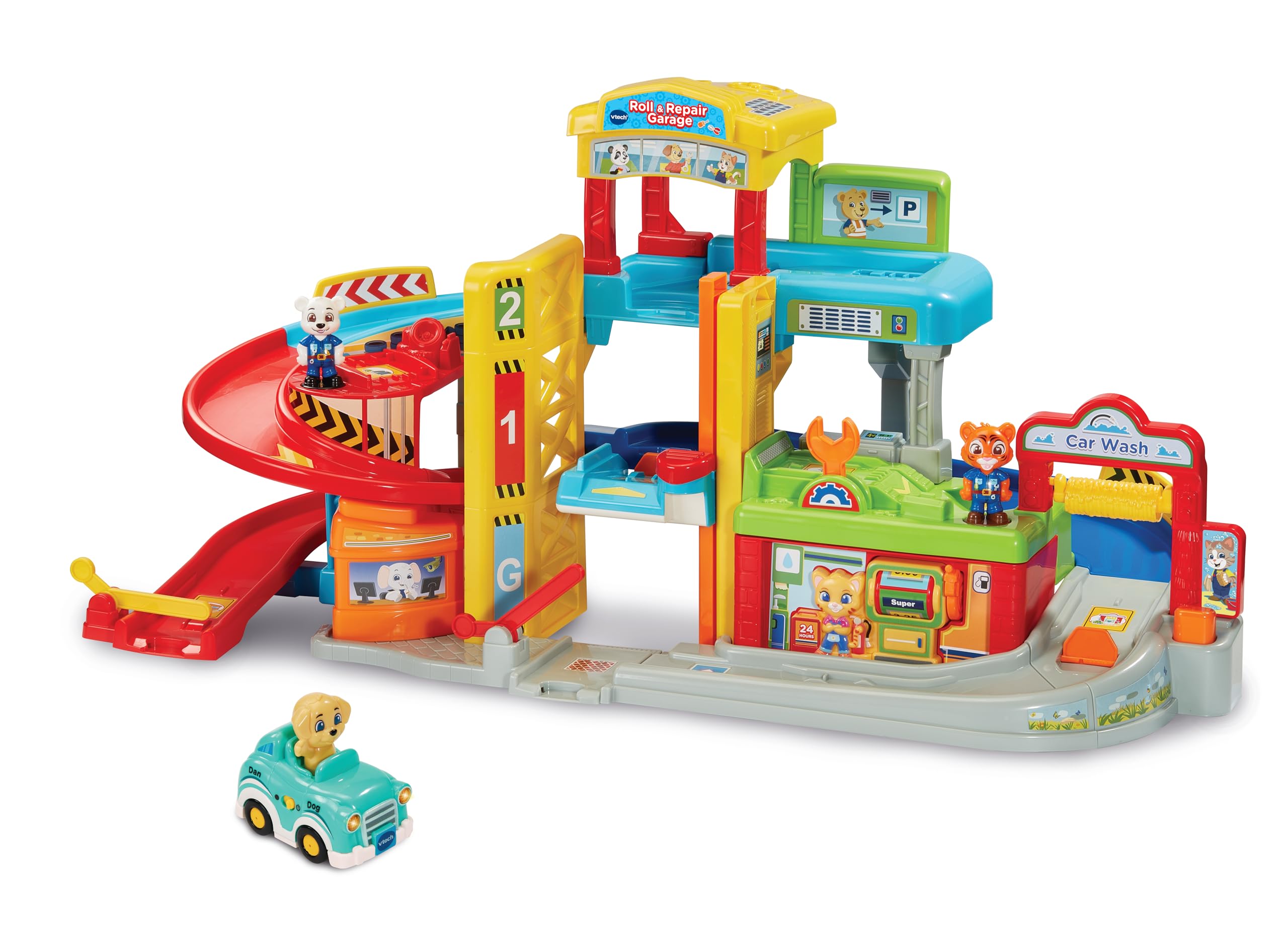 VTech Toot-Toot Drivers Roll & Repair Garage