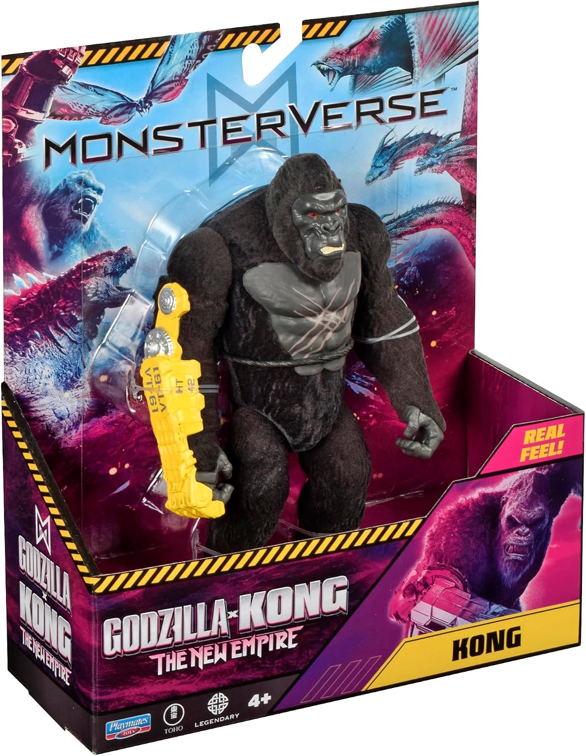 MonsterVerse Godzilla x Kong Articulated Figure 15cm KONG Real Feel