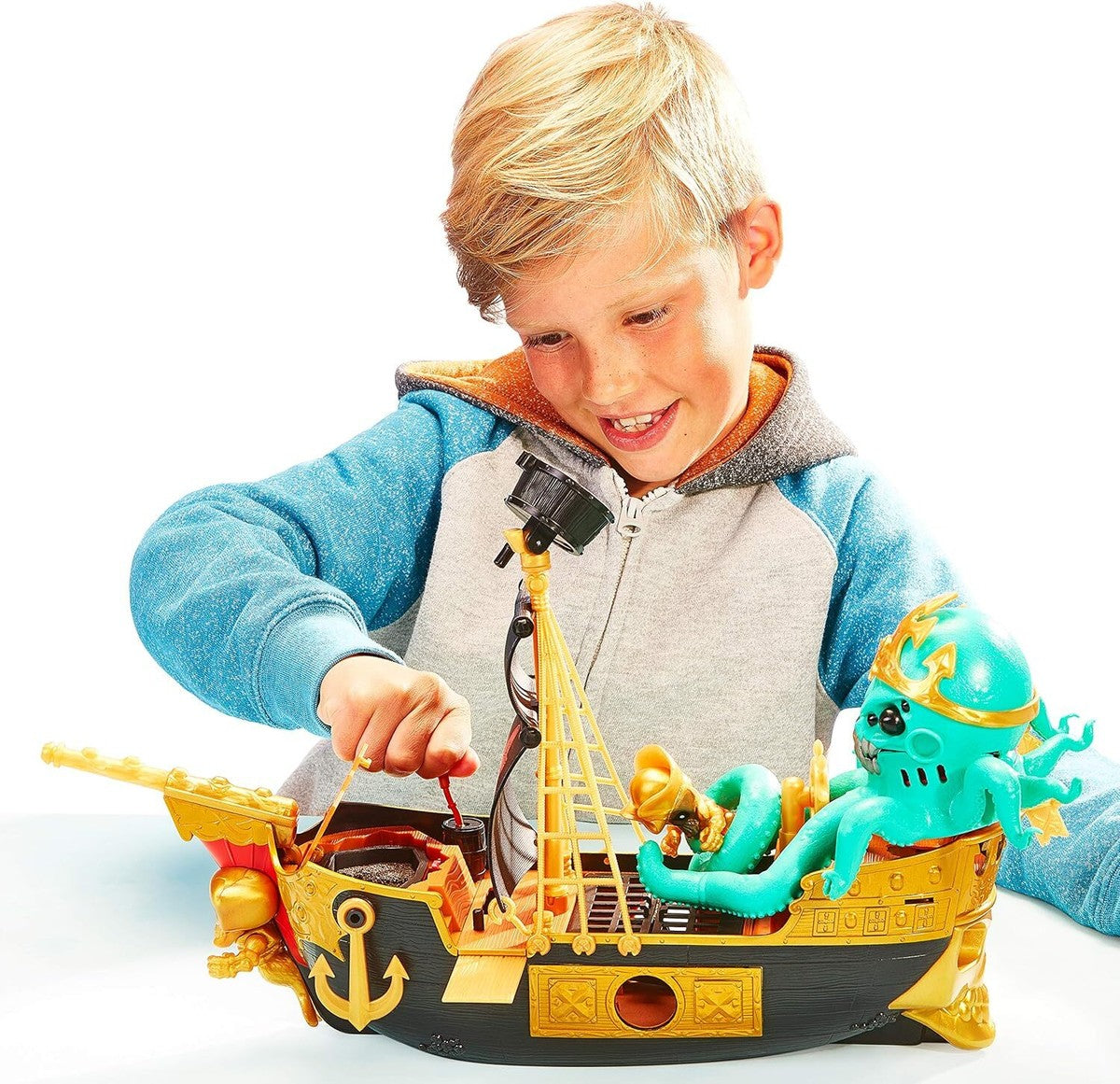 Treasure X Sunken Gold Treasure Ship Playset