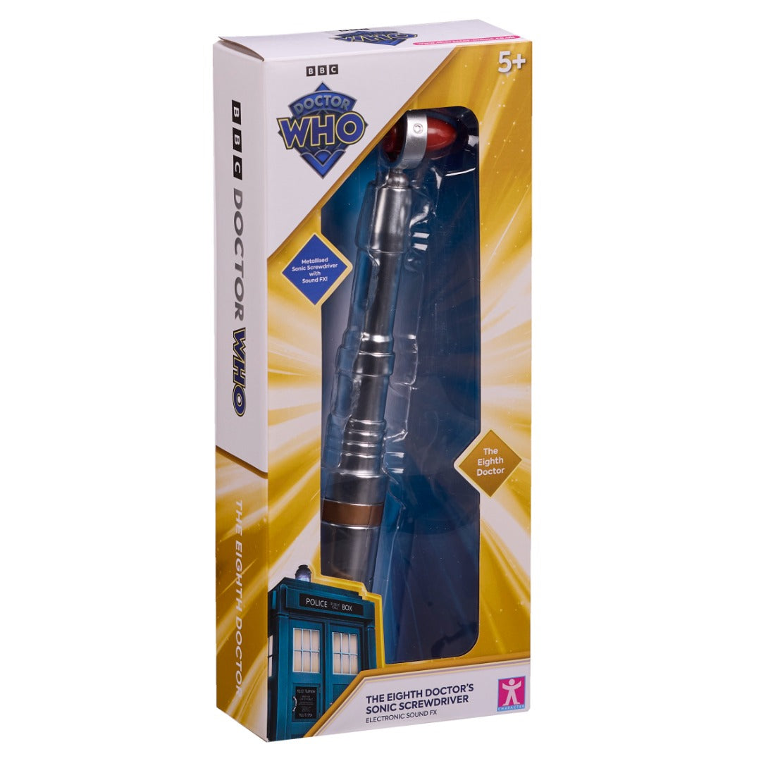 Doctor Who The Eighth Doctor's Sonic Screwdriver with Electronic Sound FX