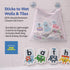 Alphablocks Bath Foam Letters Kids Floating Phonics Alphabet Toys Set