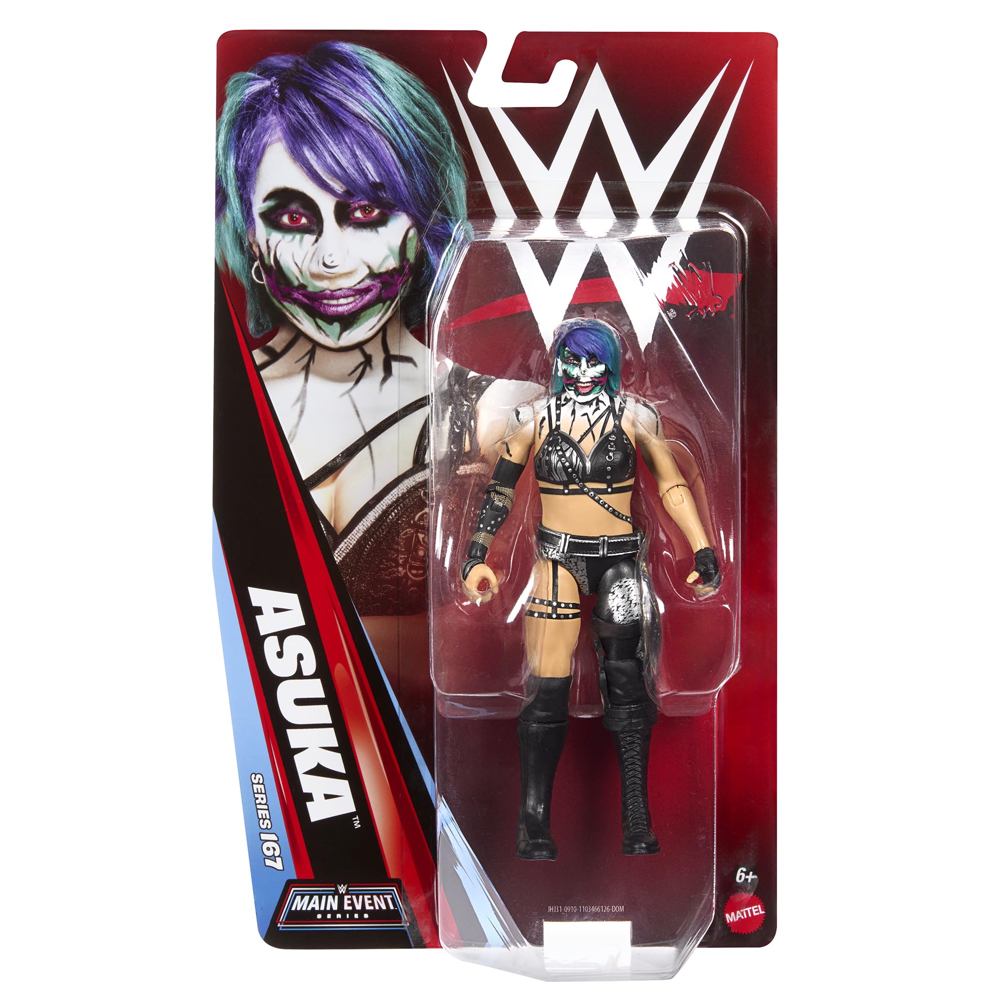 Mattel WWE ASUKA Main Event #167 Action Figure