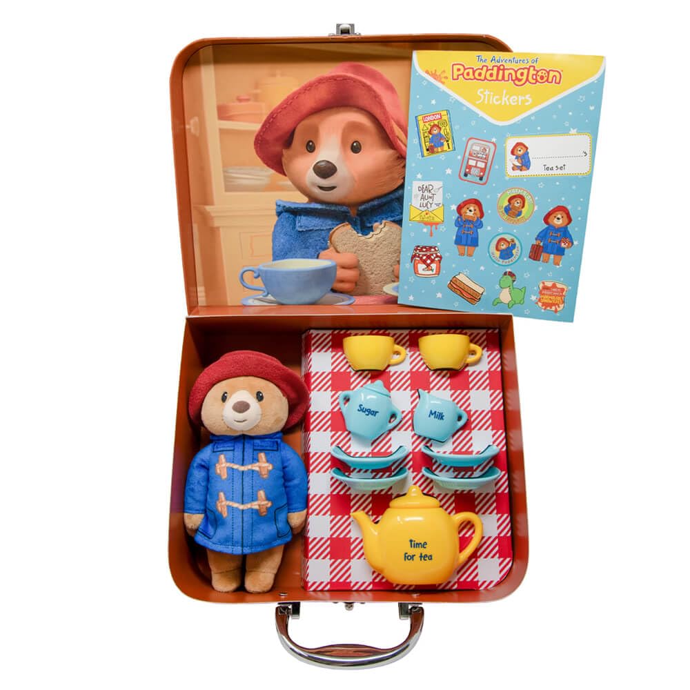 Rainbow Designs Paddington Bear's Toy Tea Set 9-Piece