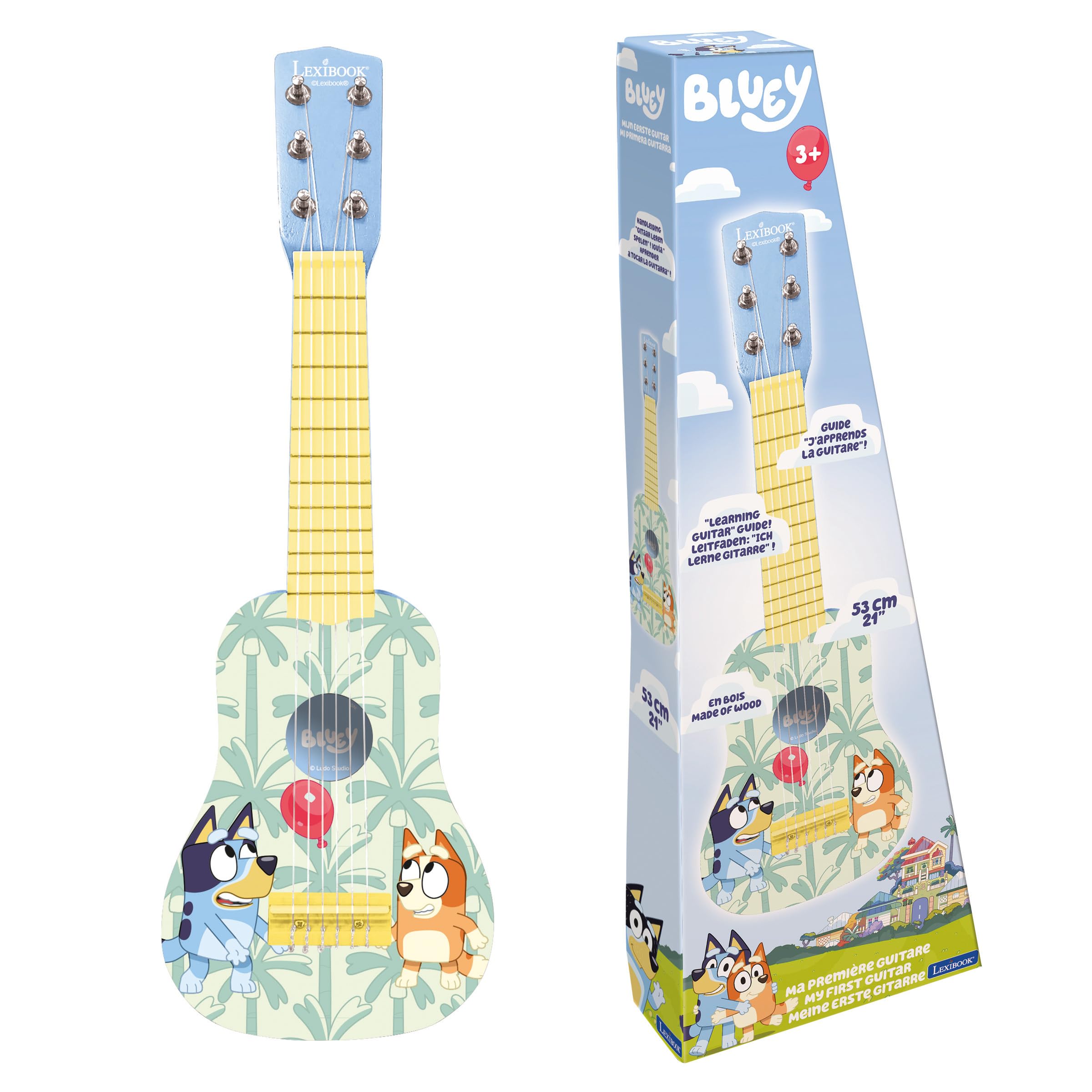 LEXIBOOK Bluey My First Guitar