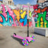 EVO Light-Up Mini Cruiser Pink & Black Scooter with Light-Up Wheels