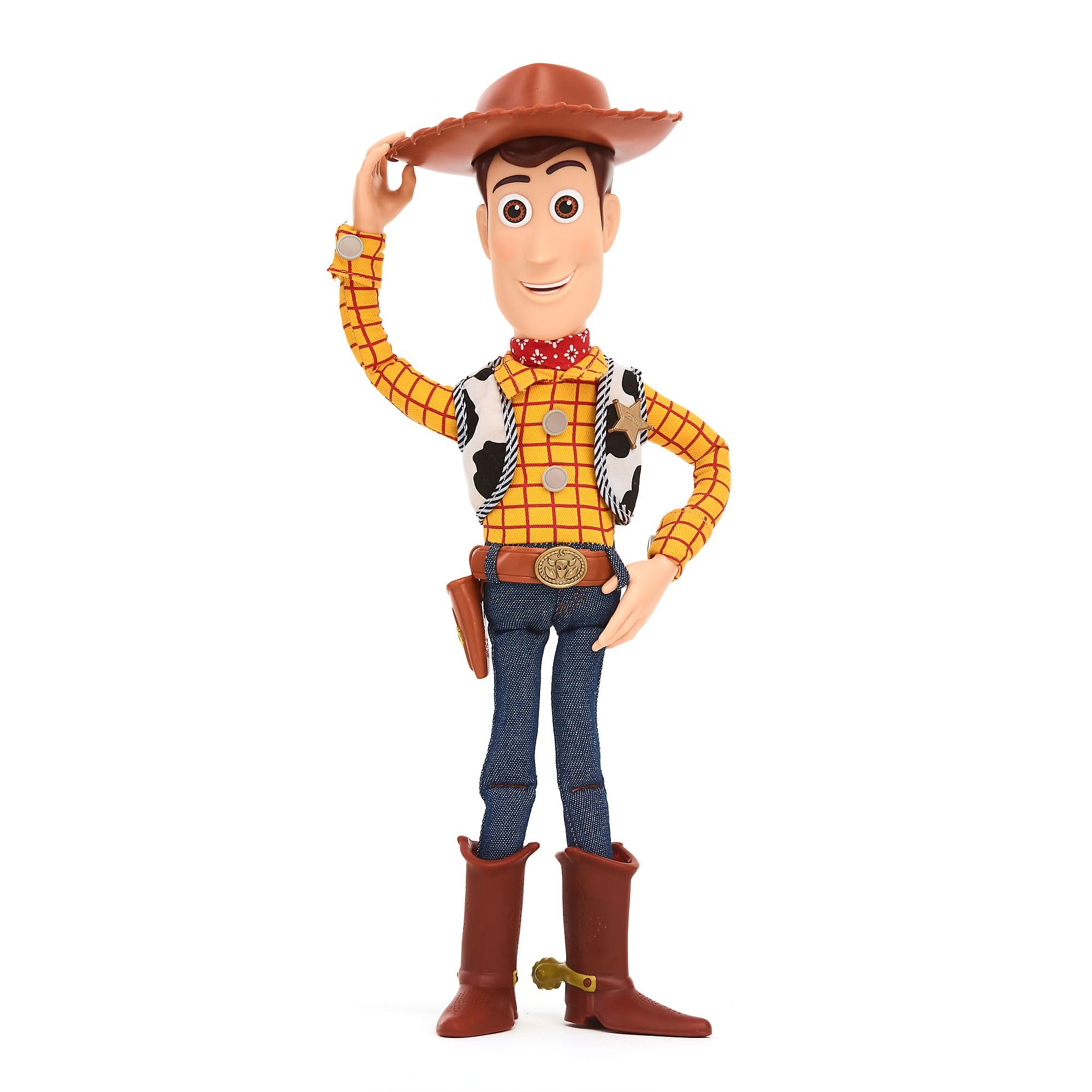 Disney Store Official Toy Story SHERIFF WOODY Talking Action Figure 39cm