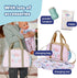 BABY Born Changing Bag Flowers with Accessories for 36 and 43 cm Dolls