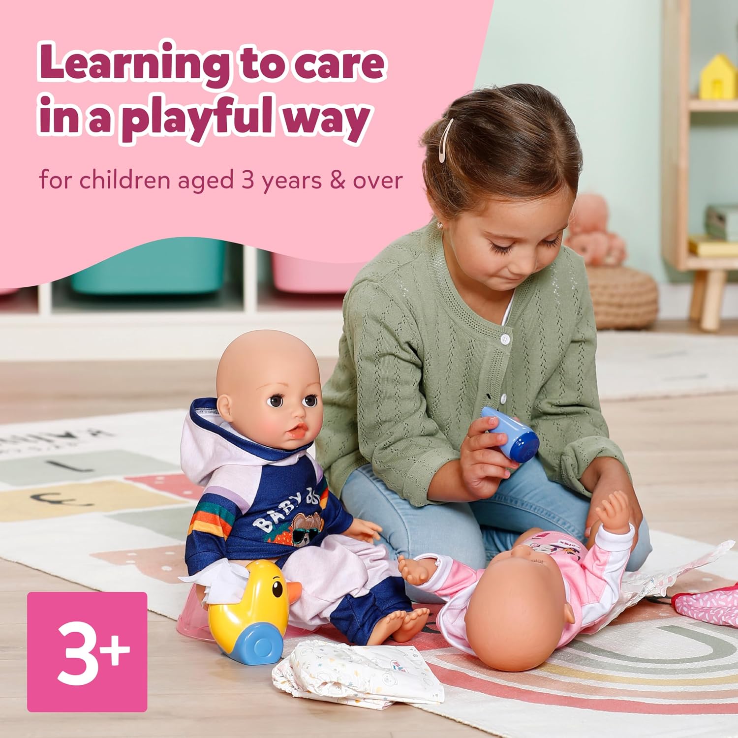 Baby Born Potty Set for 36 and 43 cm Dolls