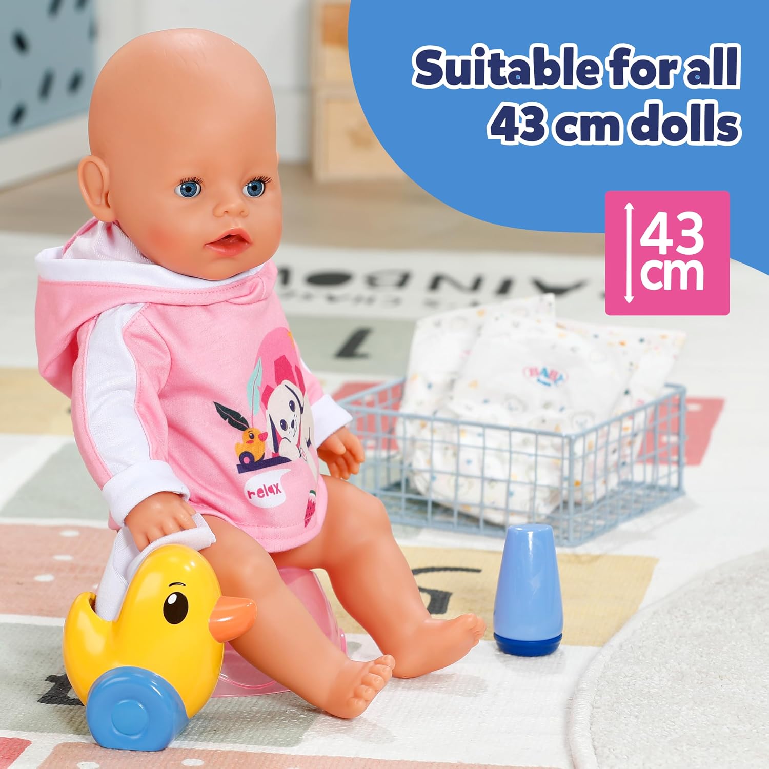 Baby Born Potty Set for 36 and 43 cm Dolls