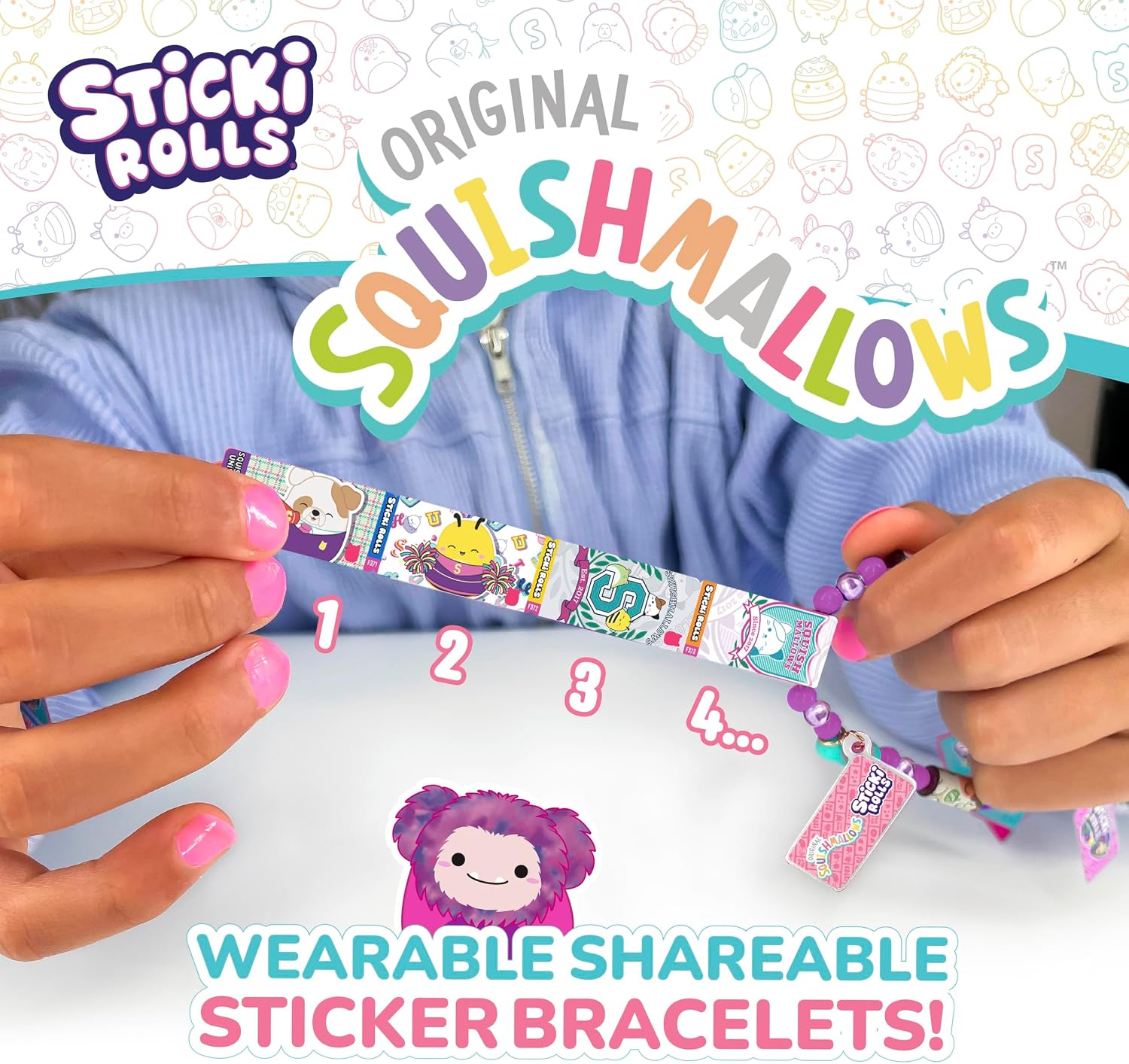 Sticki Rolls Squishmallows Sticki Station
