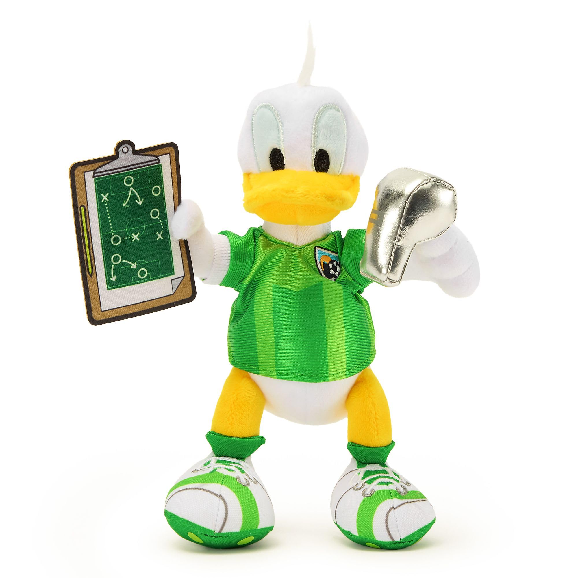 Disney Store Official Donald Duck Football Bean Bag Soft Plush Toy 23 cm
