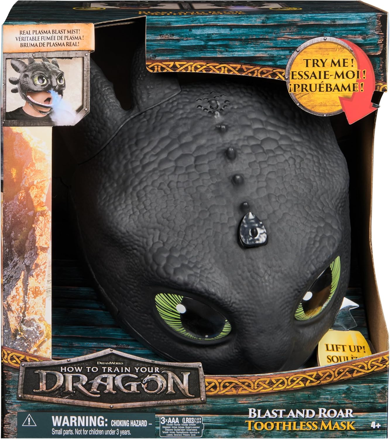 Dreamworks Dragons How to Train the Dragon Movie Interactive Mask