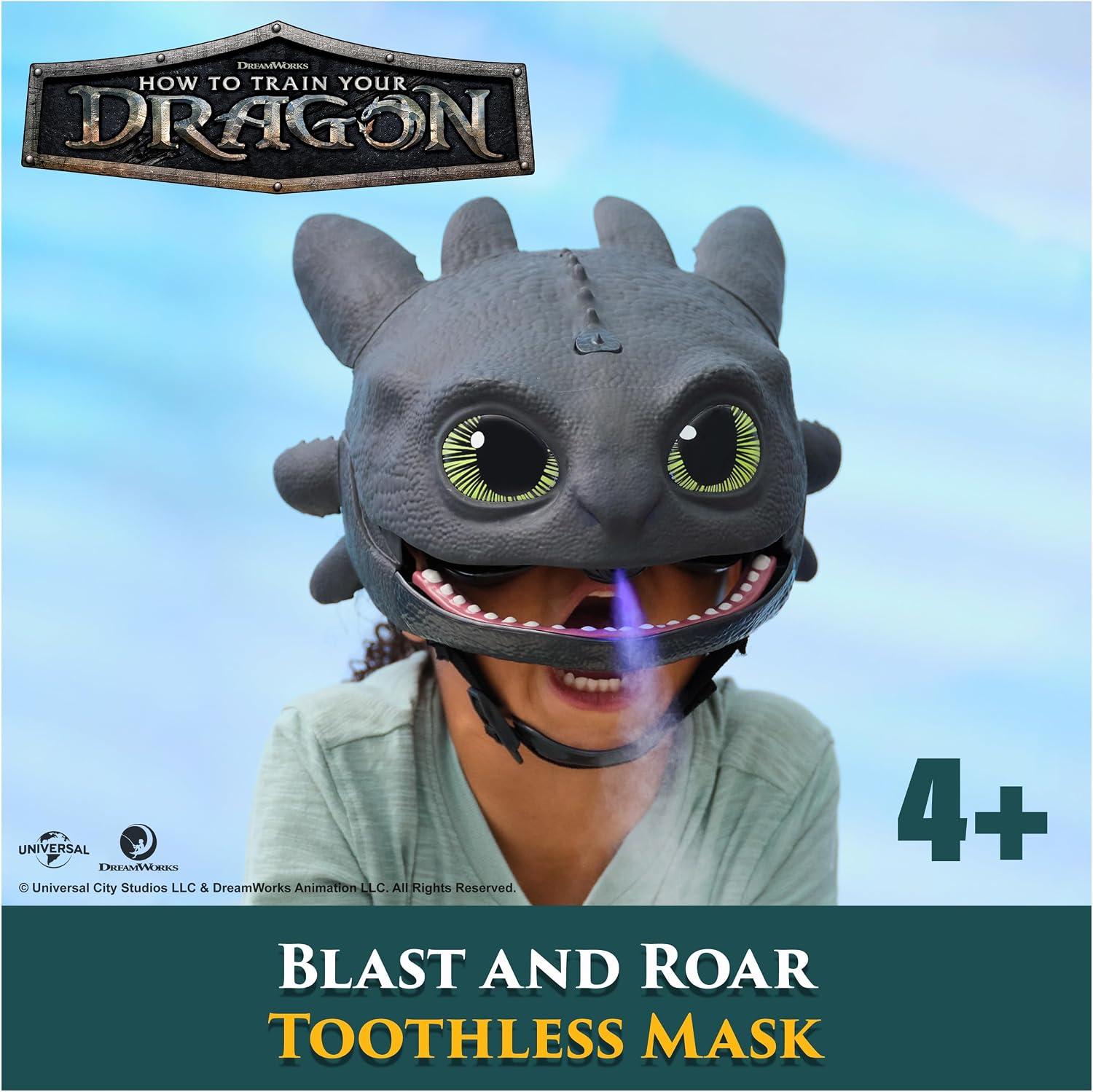 Dreamworks Dragons How to Train the Dragon Movie Interactive Mask
