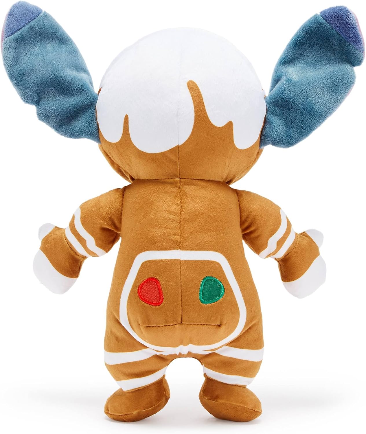 Disney Store Official Stitch Gingerbread Christmas 32cm Soft Plush Toy