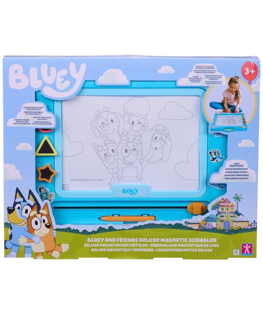 Bluey and Friends Deluxe Magnetic Scribbler