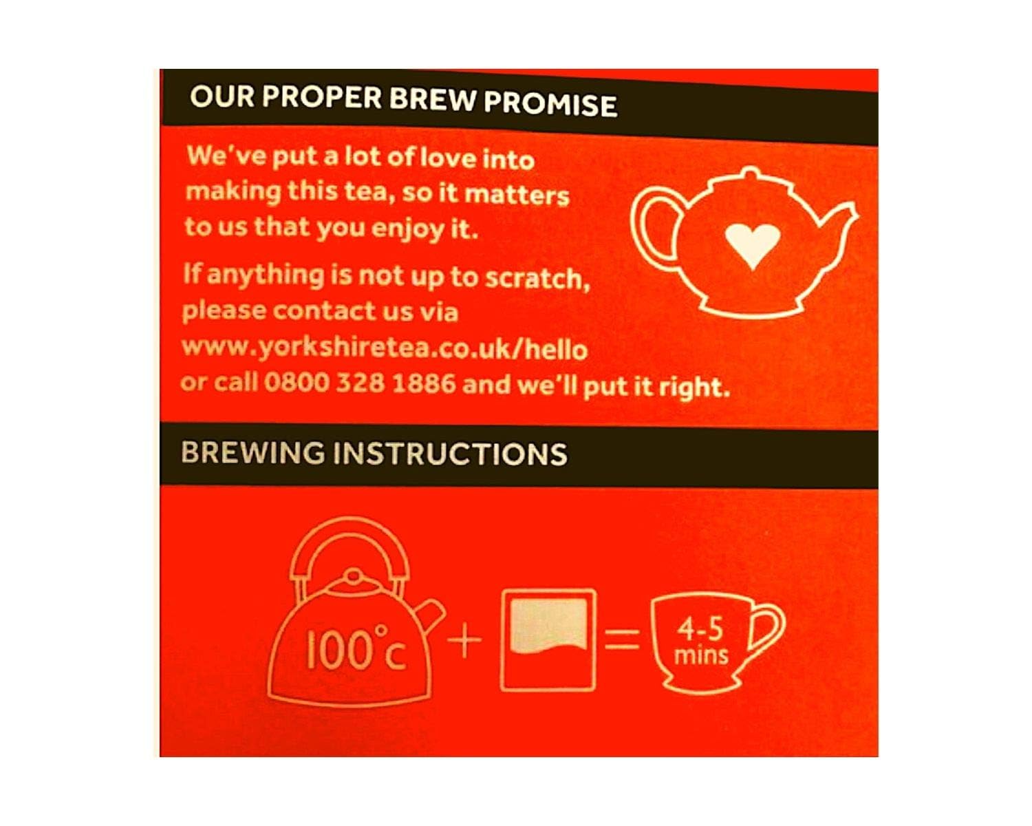 Taylors of Harrogate Yorkshire Tea, 656g - 210 Teabags