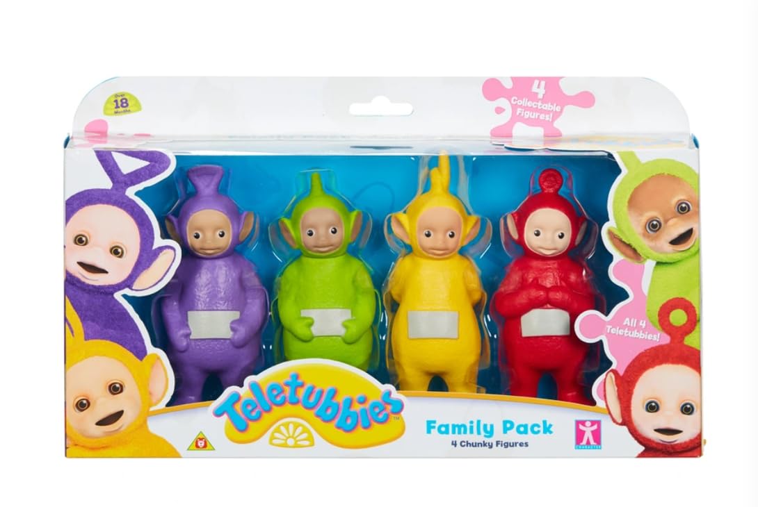 Teletubbies 4 Chunky Figures Family Pack
