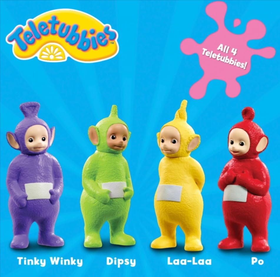 Teletubbies 4 Chunky Figures Family Pack